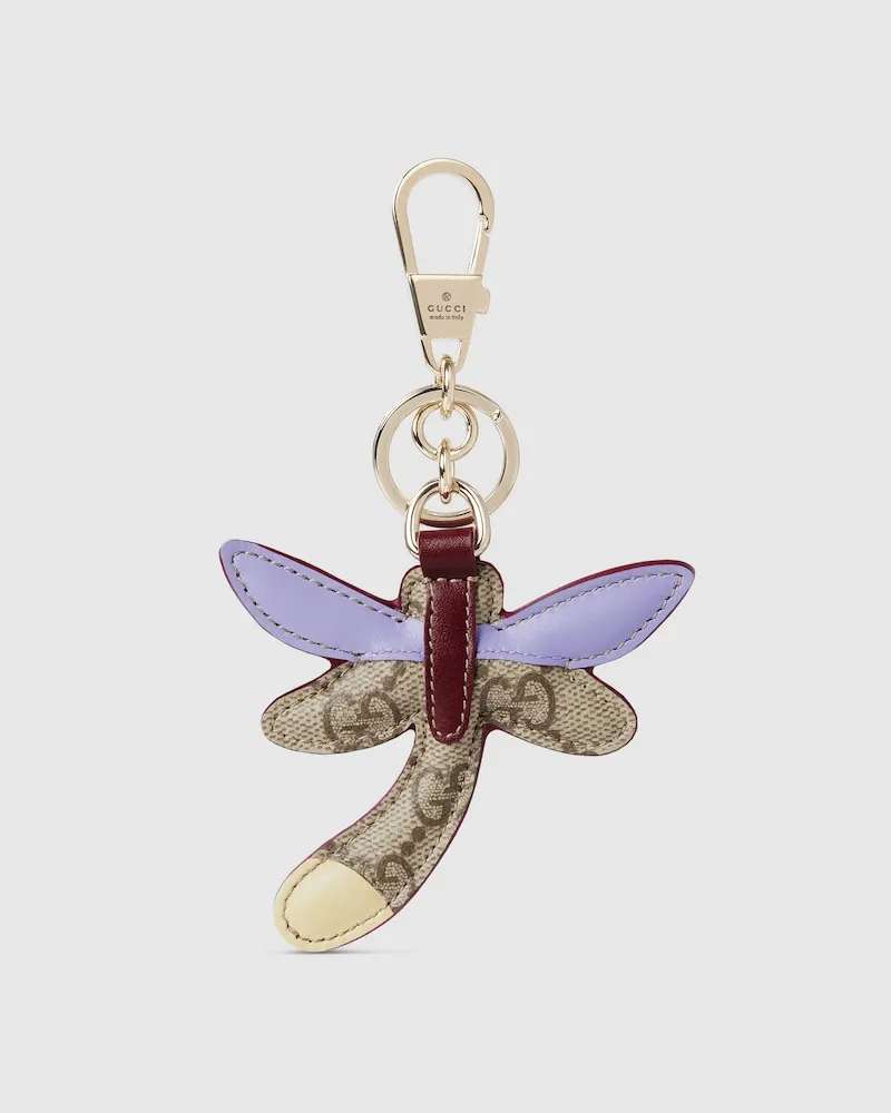 Gucci Schlüsselanhänger In Libellenform Violett