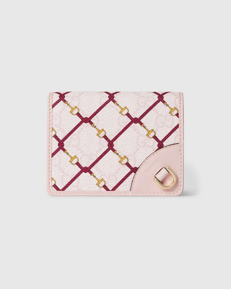 Gucci GG Kartenetui Mit Print Pink