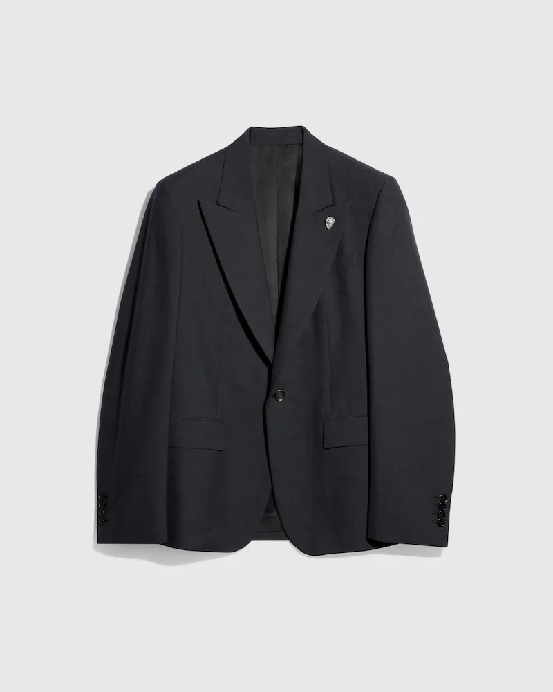 Gucci Wool Single-breasted Jacket, Größe Grau