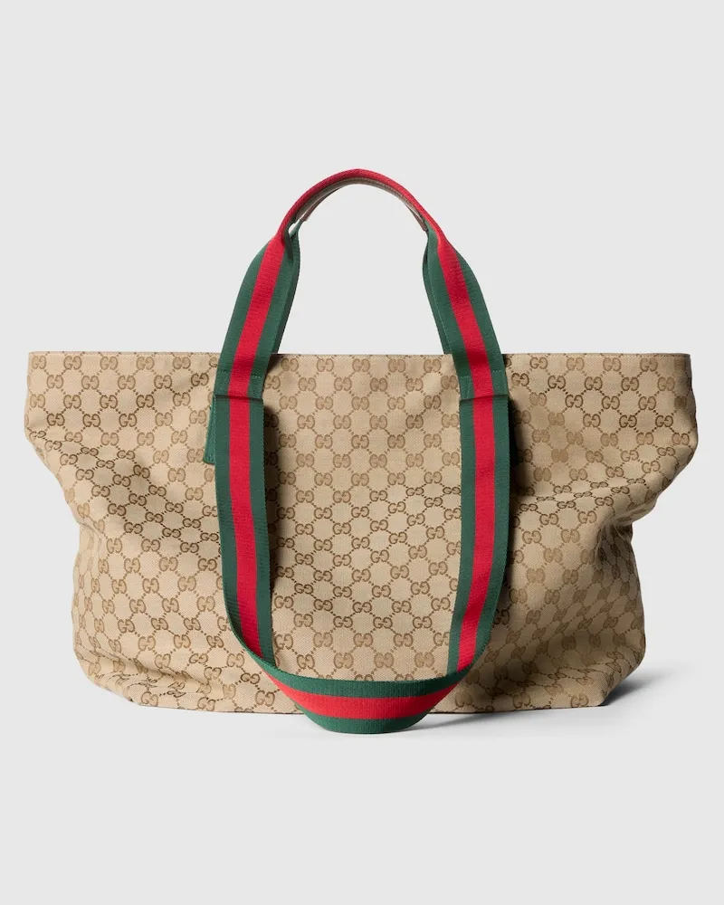 Gucci Mittelgroßer GG Shopper Beige
