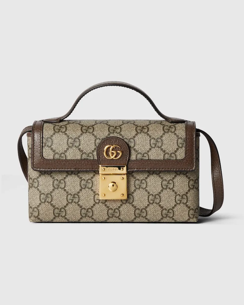 Gucci Ophidia Mini-Henkeltasche Beige