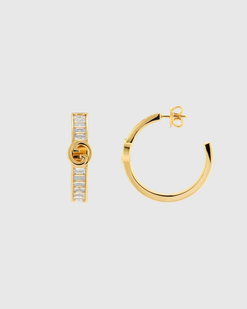 Gucci Blondie Ohrringe Mit Kristallen Undefined