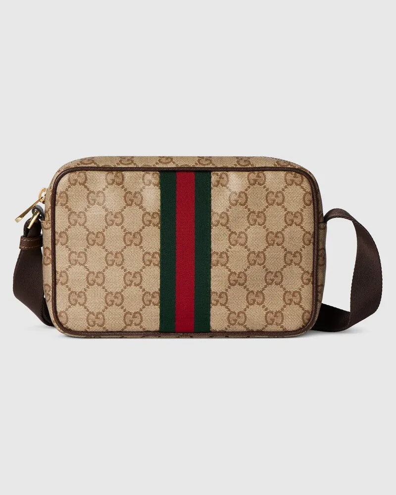Gucci GG Mini-Tasche Mit Web Beige