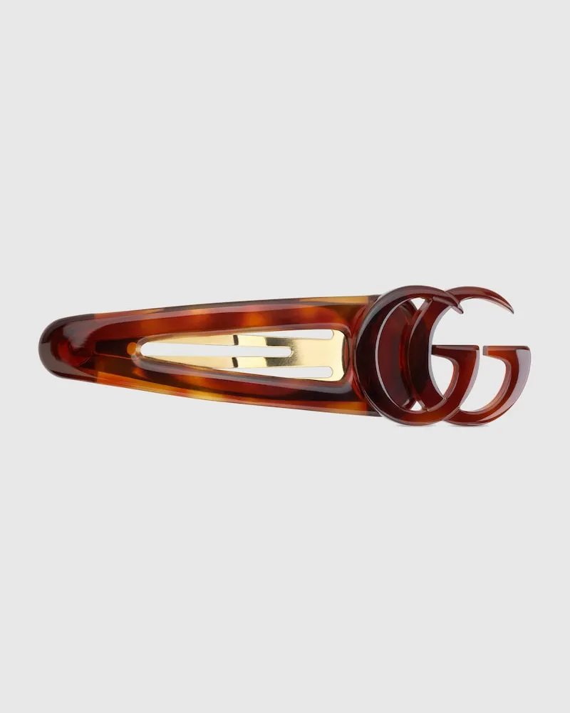 Gucci Haarspange mit Doppel G Undefined
