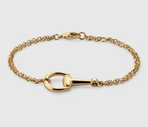 Horsebit Kettenarmband 18k Gold