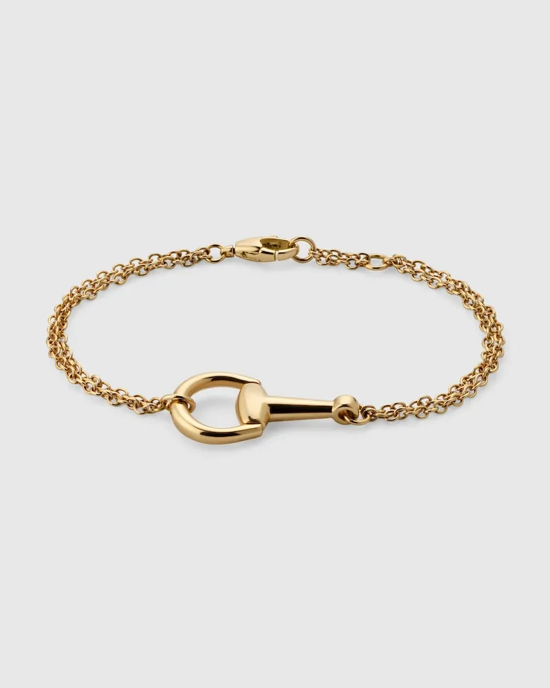 Gucci Horsebit Kettenarmband 18 Karat Gold