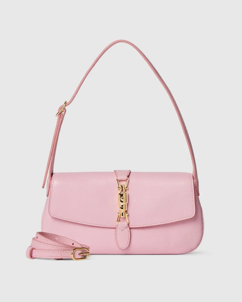 Gucci Kleine Jackie Schultertasche Pink