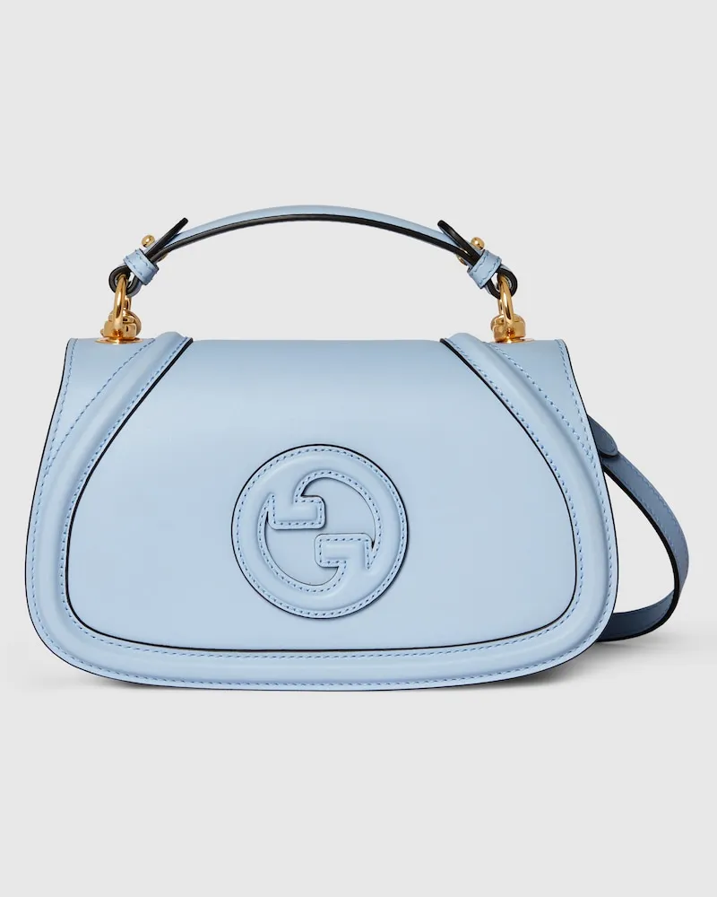 Gucci Mittelgroße Blondie Henkeltasche Blau
