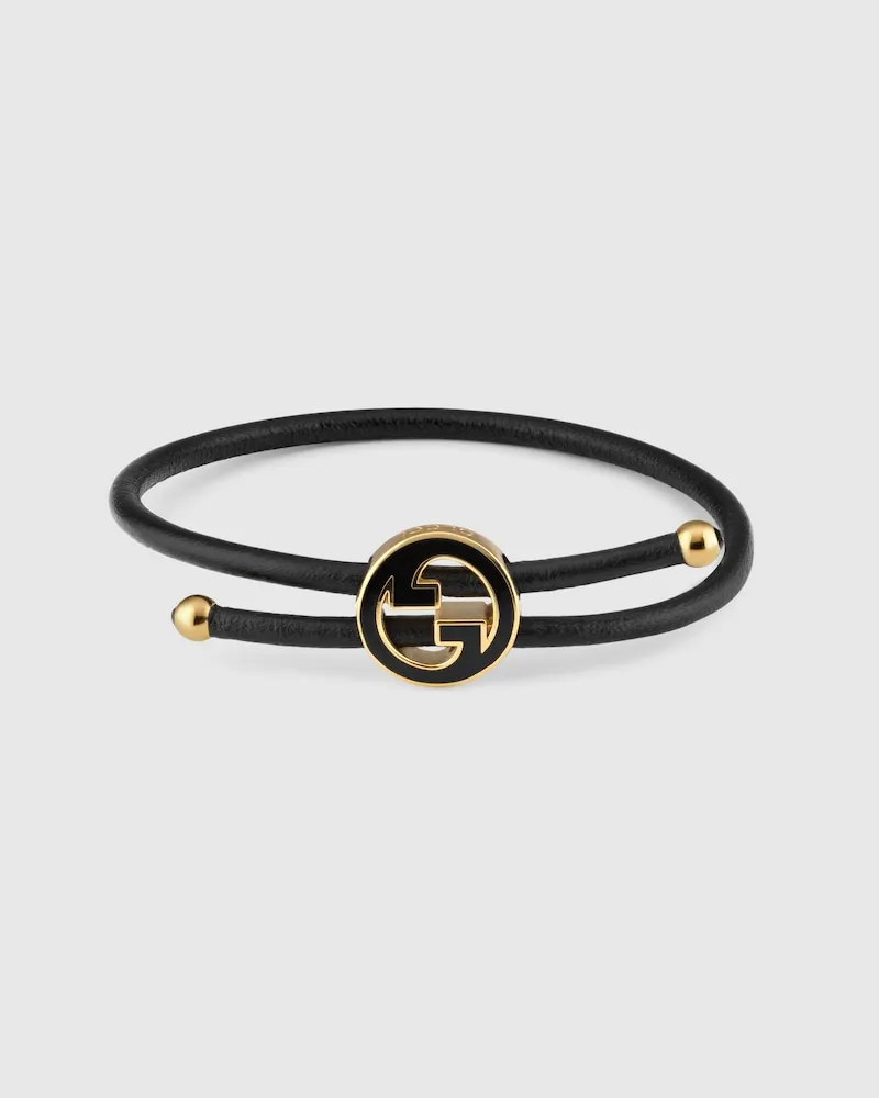 Gucci Armband mit Rundem GG aus Emaille Undefined