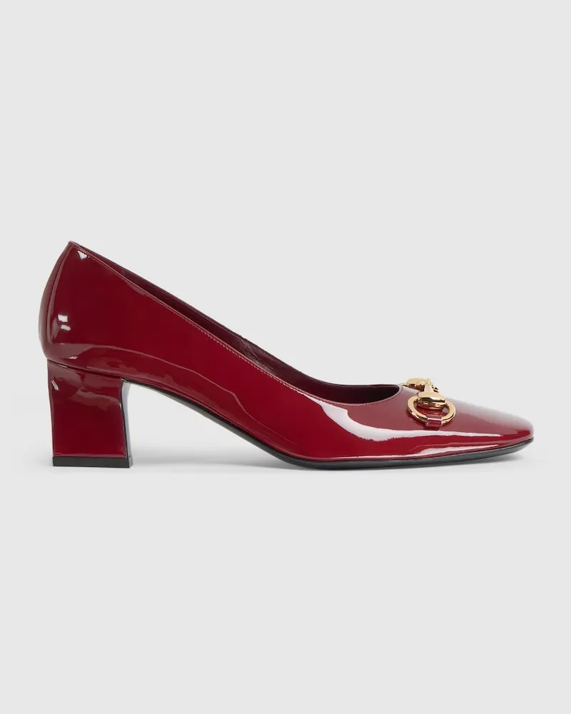 Gucci Signora Damenpumps Bordeauxrot