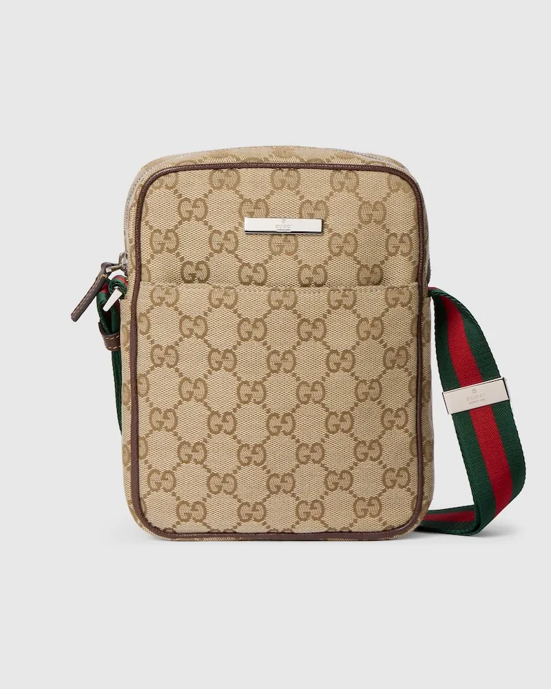 Gucci Kleine Tag Umhängetasche Beige