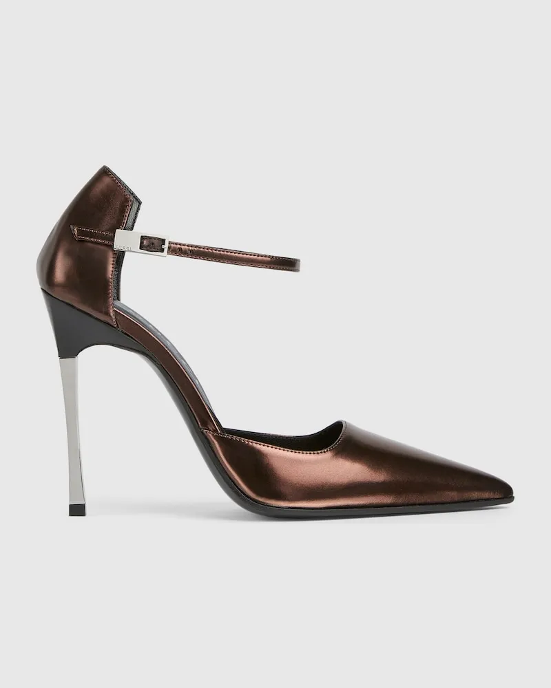 Gucci Escarpins Bombshell Pour Femme, Taille Marron