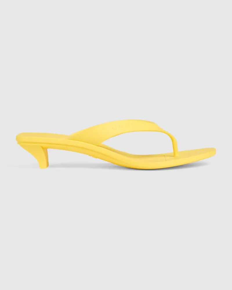 Gucci Vittoria Damen-Zehensandale Gelb