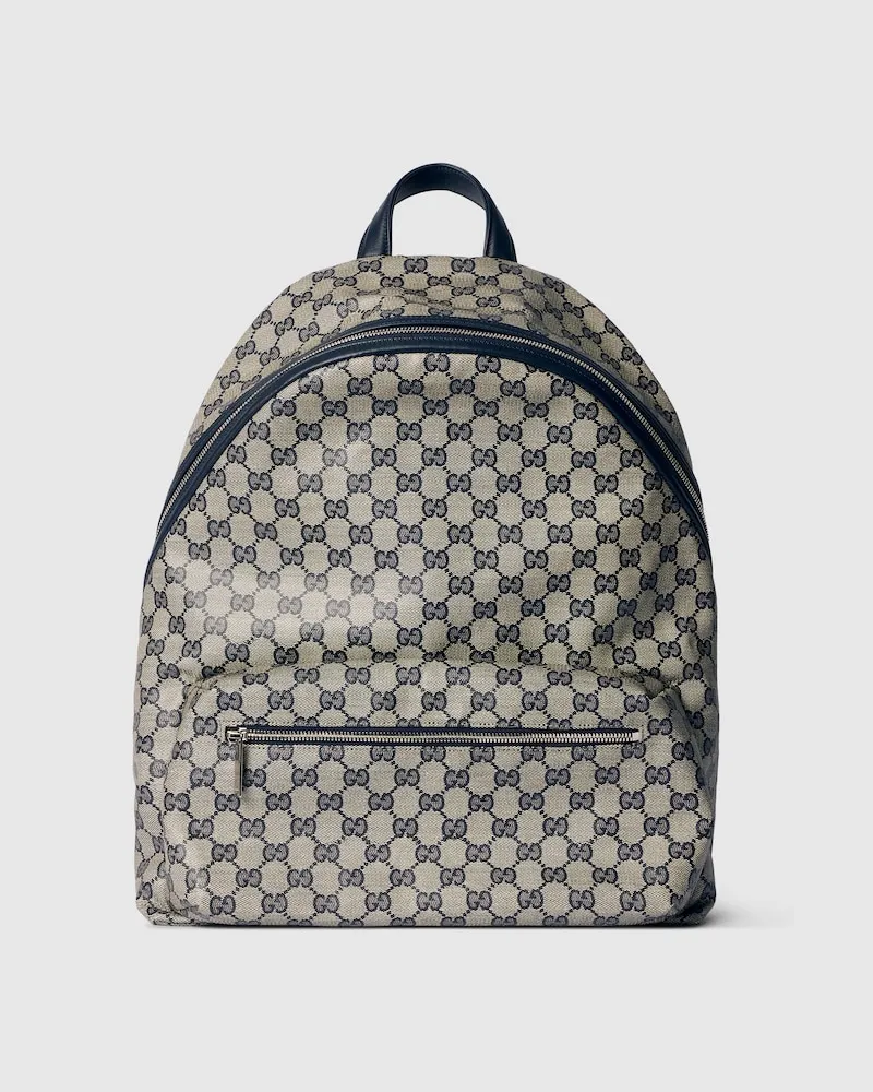 Gucci Mittelgroßer Essence Classic Rucksack Blau