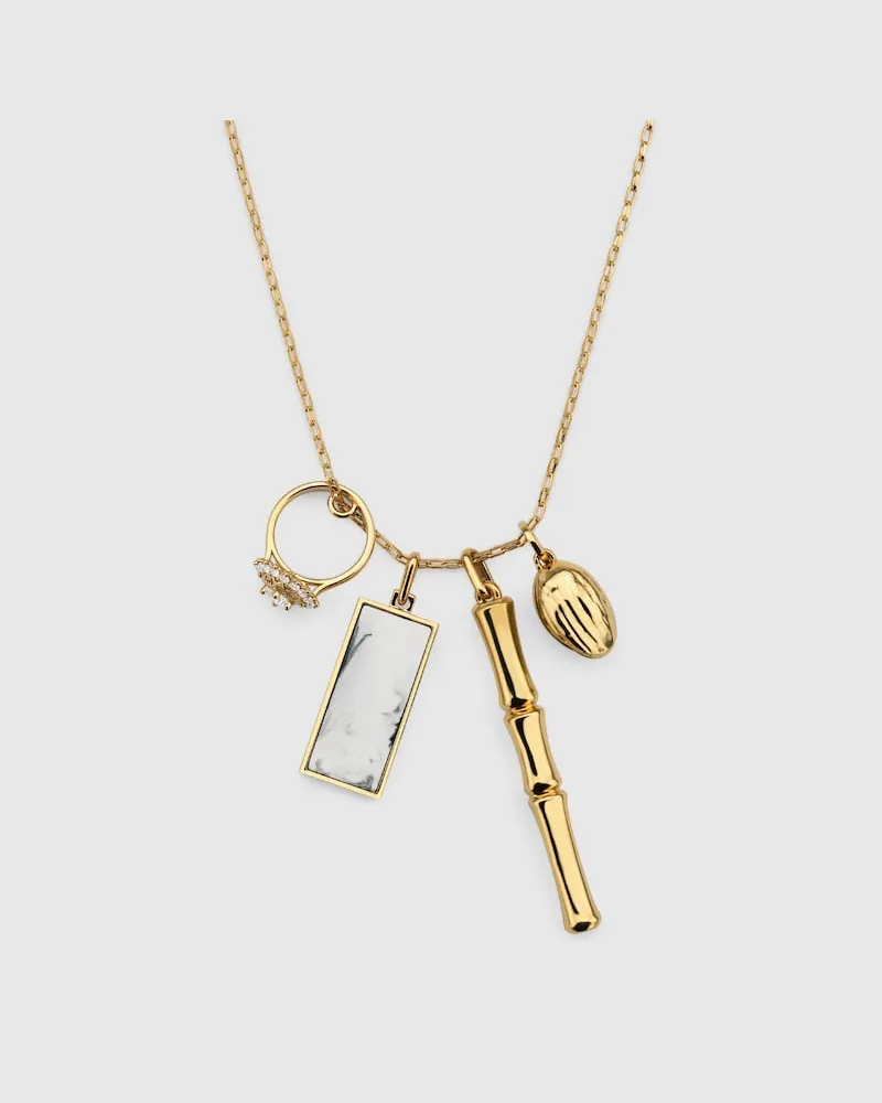 Gucci Halskette Mit Anhängern Undefined