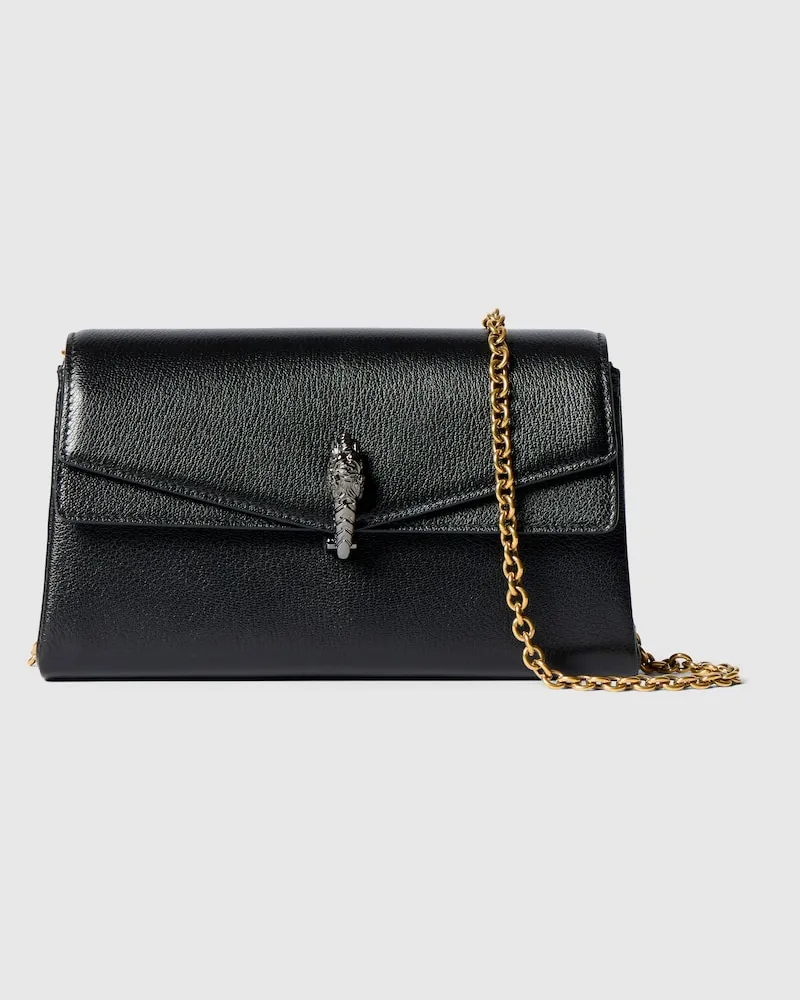 Gucci Kleine Dionysus Schultertasche Schwarz