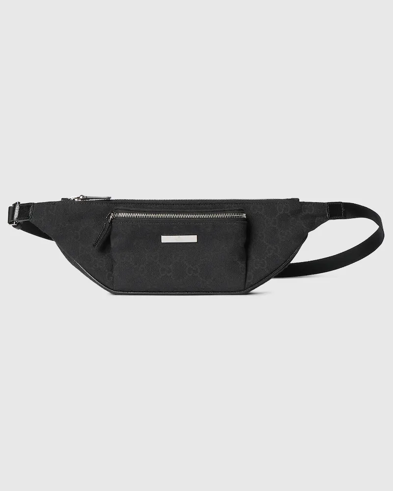 Gucci Flatpack Kleine Gürteltasche Schwarz