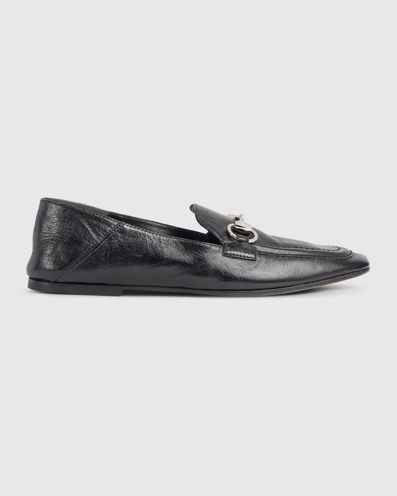 Gucci Jordaan Soft Damenloafer Schwarz