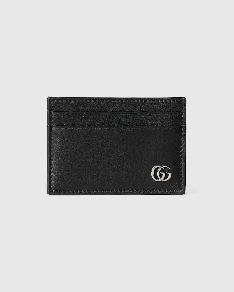 Gucci GG Marmont Kartenetui Mit Geldscheinklammer Schwarz