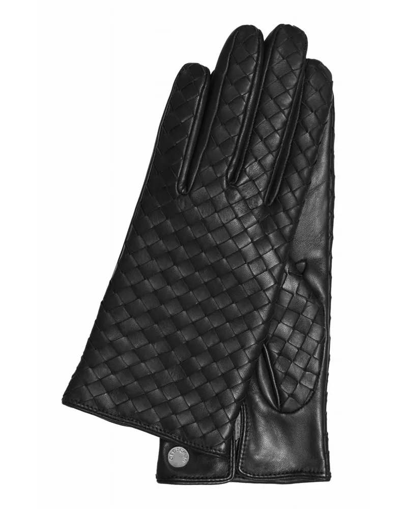 Gretchen Woven Gloves Black