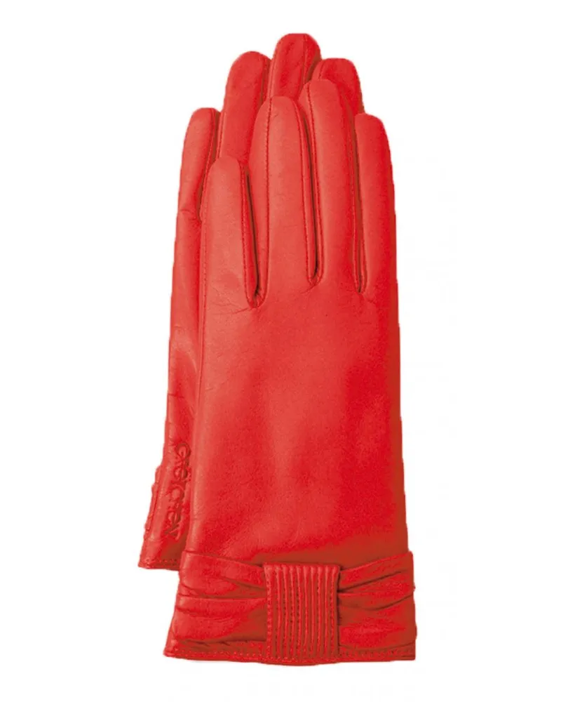 Gretchen Bow Gloves Rot