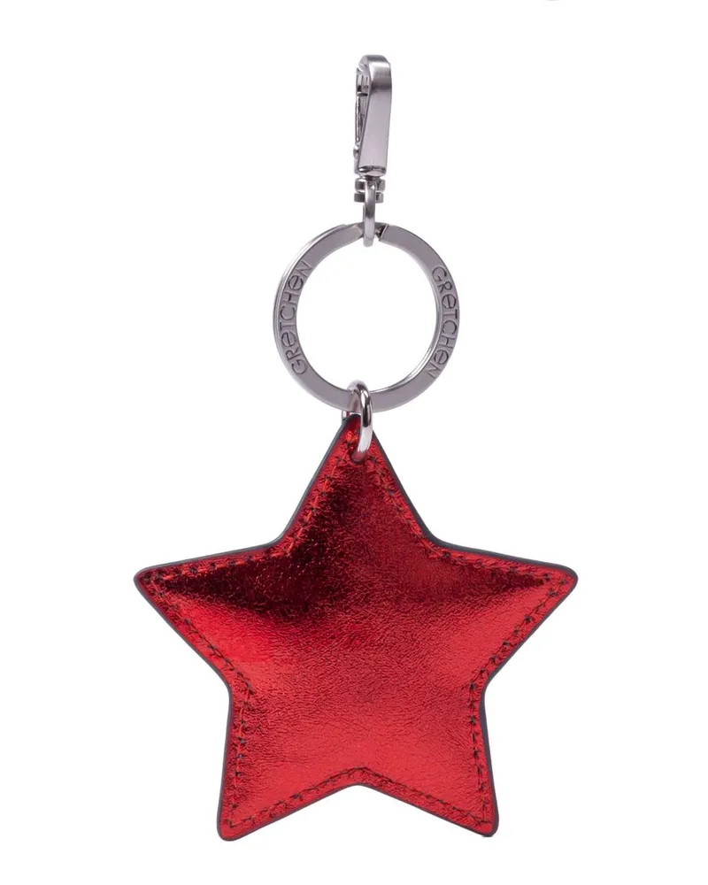 Gretchen Star Keyring Red