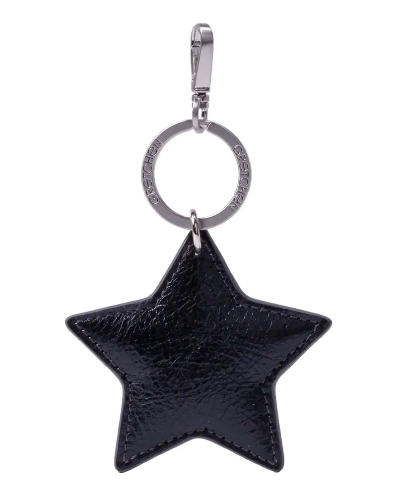 Gretchen Star Keyring Black