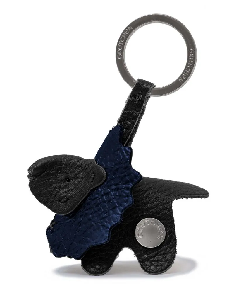 Gretchen Lion Keyring Black