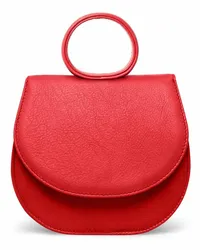 Gretchen Ebony Mini Loop Bag Red