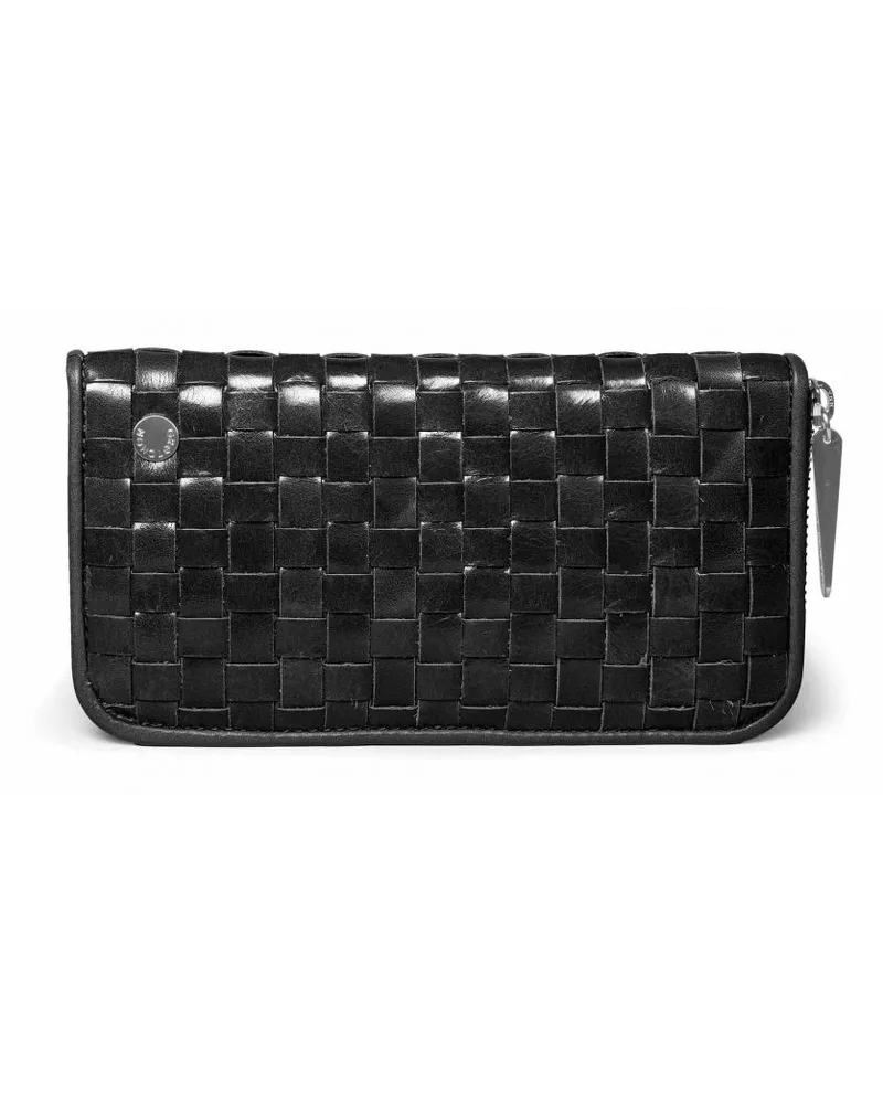 Gretchen Woven Purse Black