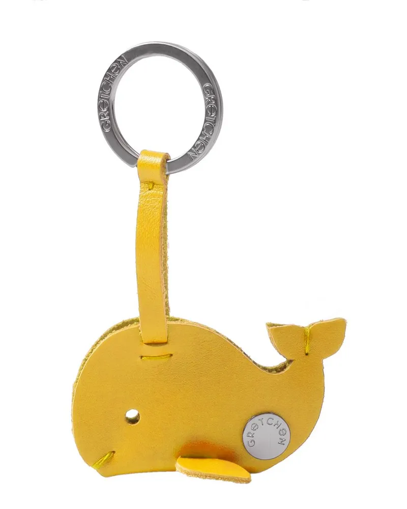 Gretchen Whale Keyring Yello