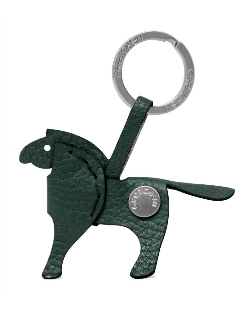 Gretchen Pony Keyring Green