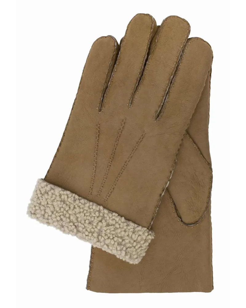 Gretchen Men's Curly Gloves Brown