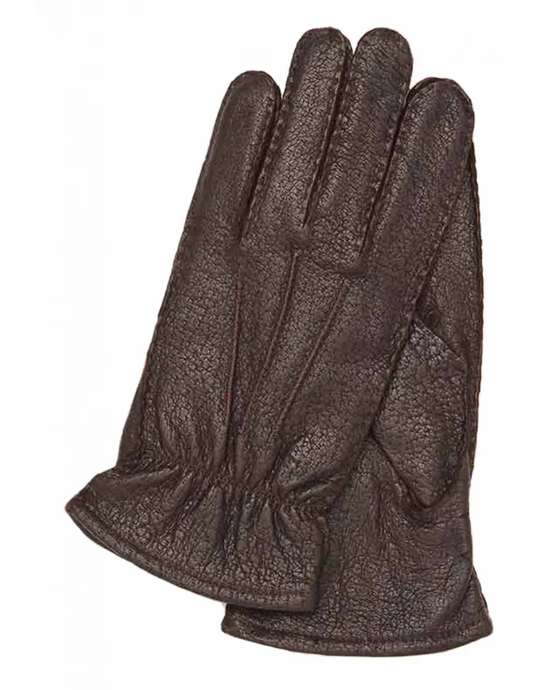 Gretchen Men's Peccary Gloves Beige