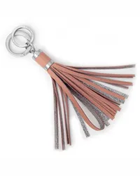 Gretchen Tassel Keyring Silve