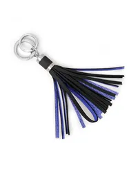 Gretchen Tassel Keyring Black