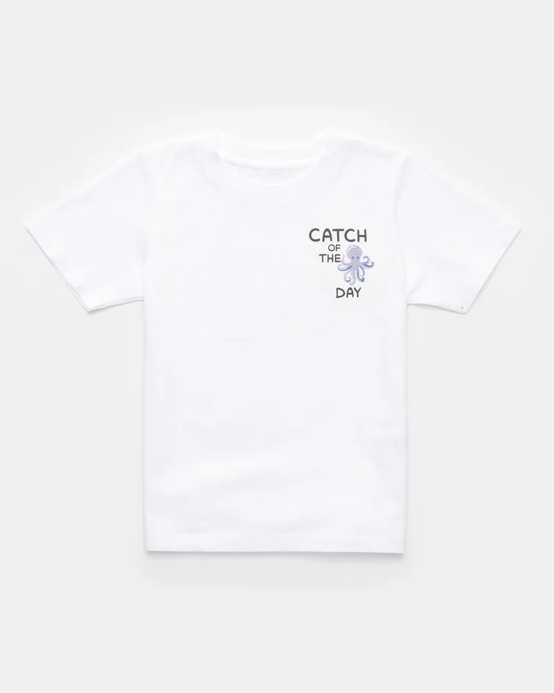 04651/ Herren - Rundhals-T-Shirt 'Kids Tee' weiß Weiß
