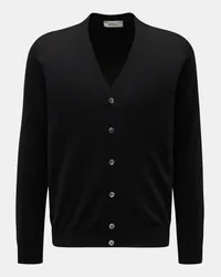 Filippo de Laurentiis Cardigan schwarz Schwarz