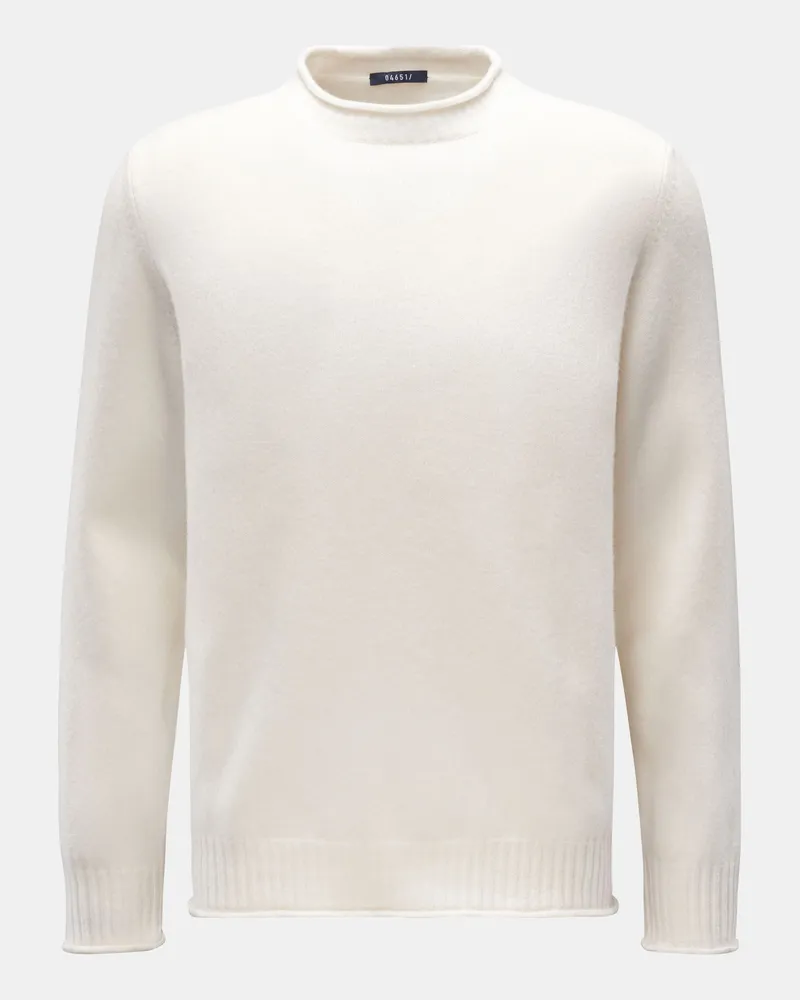 04651/ Herren - Pullover 'Shetland Crew' weiß Weiß