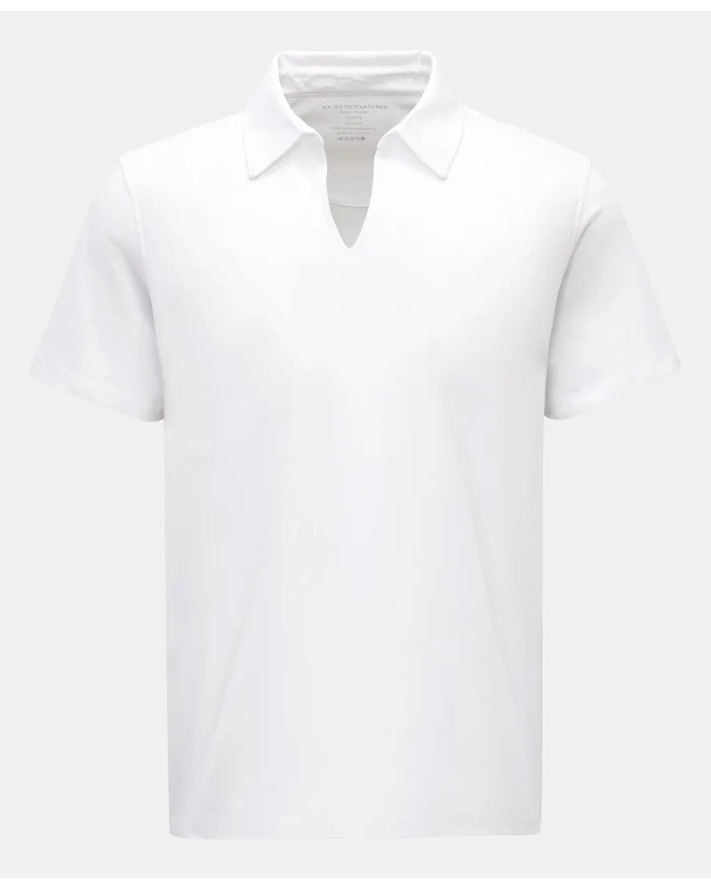 Majestic Jersey-Poloshirt weiß Weiß