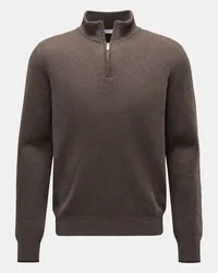 von BRAUN Cashmere Troyer graubraun Graubraun