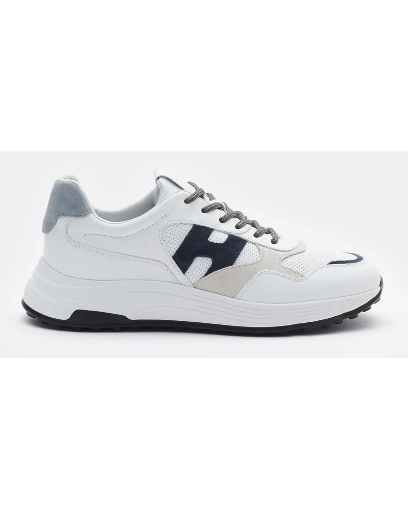 Hogan Sneaker 'Hyperlight' weiß/navy/beige Weiß