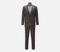 Herren - Anzug 'Drop 7' anthrazit/grau/braun kariert