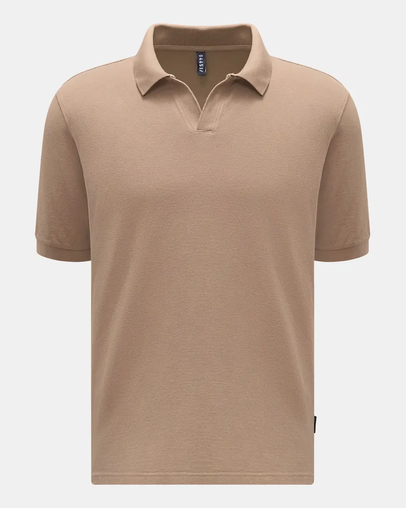 04651/ Herren - Poloshirt 'Johnny' taupe Taupe