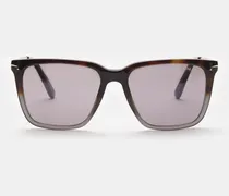 Herren - Sonnenbrille 'Garrett' dunkelbraun/grau