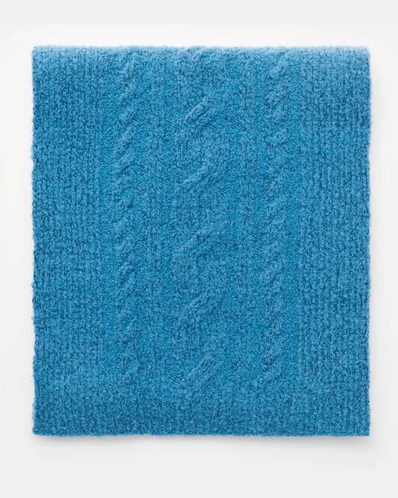 04651/ Schal 'Chunky Scarf' blau Blau