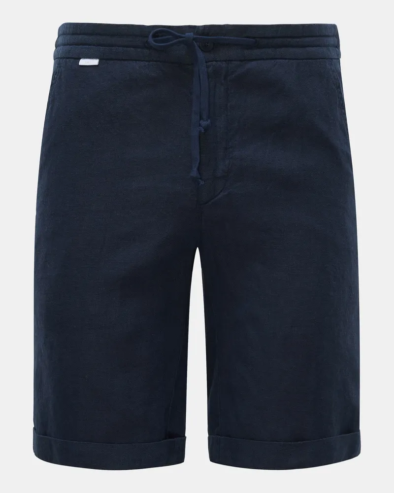 04651/ Herren - Leinen-Bermudas 'Linen Bermuda' navy Navy