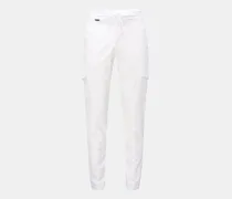 Herren - Cord-Jogpants 'Smart Cord Cargo' weiß