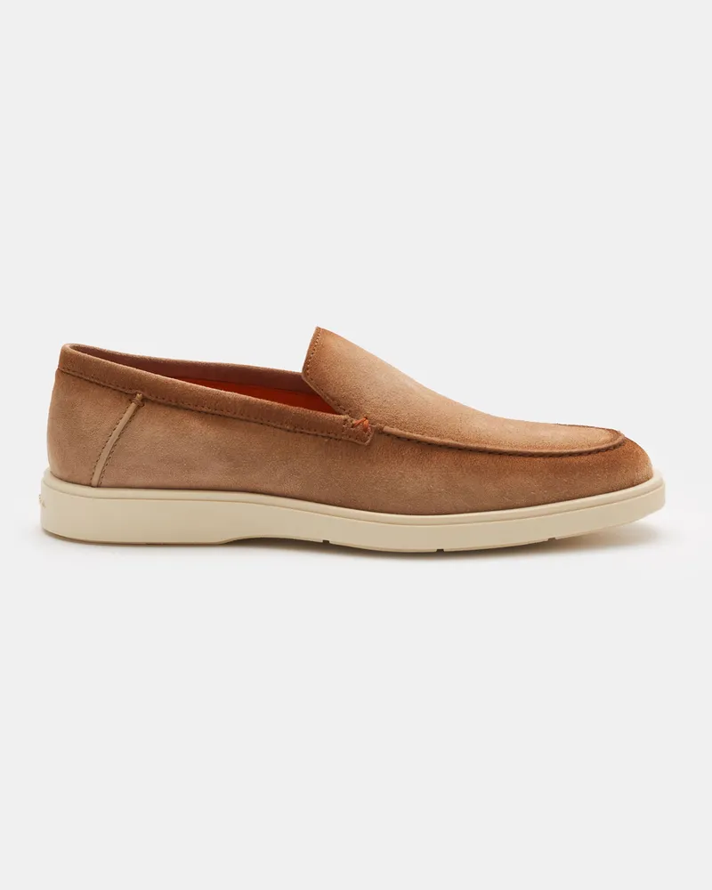 Santoni Herren - Loafer beige Beige