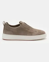 Santoni Slip-on-Sneaker beige Beige